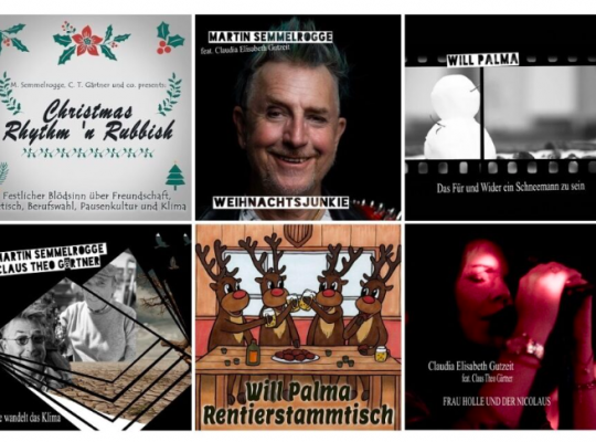 Album- und Tracks-Cover - Weihnachtsalbum "Christmas Rhythm 'n Rubbish